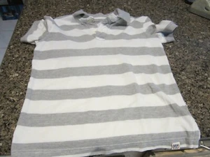 GAP Kids Polo Shirt - Gray/White - LArge (10) - Picture 1 of 2