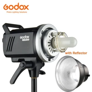 Godox MS200 MS300 Camera Flash Monolight Studio Strobe Head + Standard Reflector - Picture 1 of 14