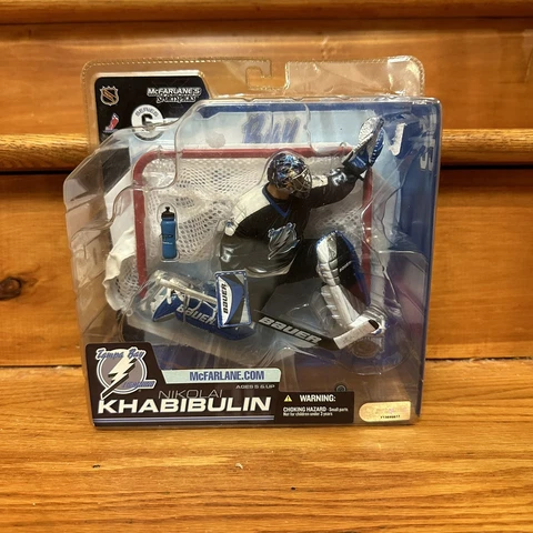 VTG 2003 SEALED McFarlene NHL Series 6 Nikolai Khabibulin Tampa Bay Lightning Cover