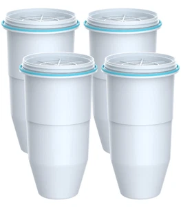 Water Filter Replacement Fit for Zero Pitcher and Dispenser ZR-001 ZR-017 4 Pack - Picture 1 of 6