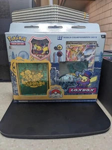 Pikachu Pin Pokemon World Championship Deck London 📈📈📈📈📈📈⚡⚡⚡⚡⚡⚡⚡⚡⚡⚡⚡⚡⚡⚡⚡⚡ - Picture 1 of 2