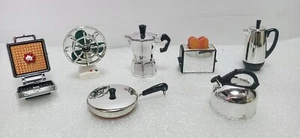 Vintage 90er ACME Kühlschrankmagnete - Miniatur Küche Neuheit 7 Stück - - Bild 1 von 7