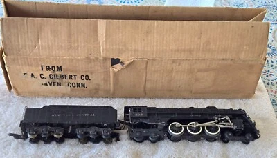 Gilbert American Flyer 322 NYC 4-6-4 Hudson Smoke in Tender 1946 Serviced - Image 1 of 4