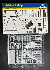 ITALERI 419 - FIELD TOOL SHOP - 1/35 PLASTIC KIT - Foto 1 di 1
