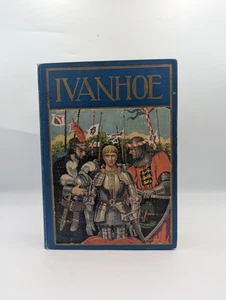 IVANHOE by Sir Walter Scott Vintage Edition 1918- Rand McNally & Co. Hardcover - Picture 1 of 6