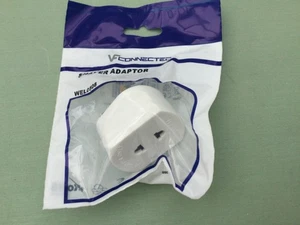 Elektrorasierer Rasierer Adapter Zahnbürste Stecker Buchse Konverter 2 auf 3 Pin UK - Bild 1 von 4