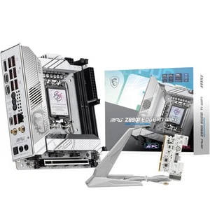 MSI MPG Z890I EDGE TI WIFI Motherboard, Mini-ITX - Supports Intel Core Ultra Pro - Imagen 1 de 7