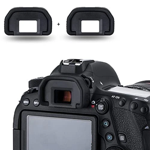 Set of 2 Eyecups for Canon EOS 90D 80D 70D 60D 77D 6D Mark II 5D Mark II 50D 40D - Image 1 of 1