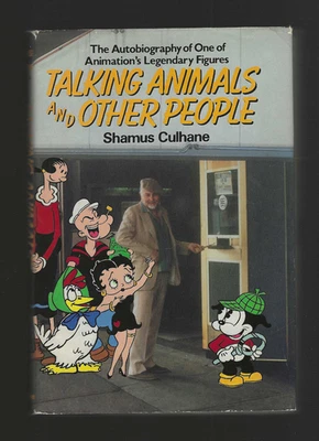 Shamus Culhane signed 1986 Talking Animals Other People HC/DJ Old Film Animator - Image 1 of 4