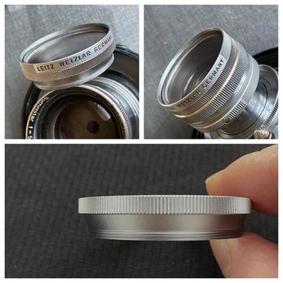 Leica E39 Filter to 50mm f/2.0 Summitar Lens SNHOO Adapter Ring [copper] - Image 1 of 4