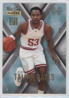 2022 Wild Card Matte SP Exclusive X-Plode Basketball White/Teal /8 Tamar Bates - Image 1 of 2