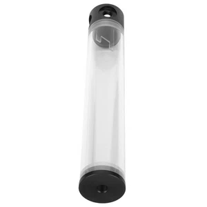 Water Cooling Tank Acrylic Cylindrical 4‑Hole G1/4 Thread Reservoir Comput SPC - Afbeelding 1 van 12