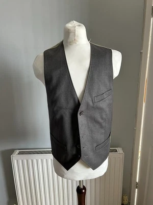Mens - Ted Baker Grey Patterned Waistcoat - 36 Regular - Image 1 of 4