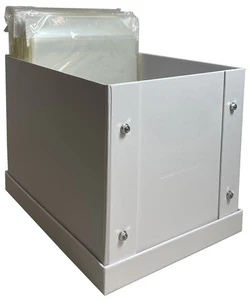 2 CheckOutStore weiß Stempel & Stanze Handwerk Aufbewahrung Tasche Box groß - Bild 1 von 4