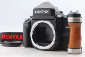 ⏯[Casi Como Nueva+++] Pentax 67 II AE Finder Cámara fotográfica de formato medio Empuñadura de madera Japón - Imagen 1 de 12