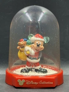 Disney Germany Bullyland Santa Mickey Weihnachten Schneekugel nachfüllbar LEER - Bild 1 von 14