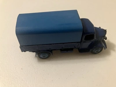 Dinky #30s Austin 1950 vagón cubierto, azul y azul claro buen estado Foto 1 de 4