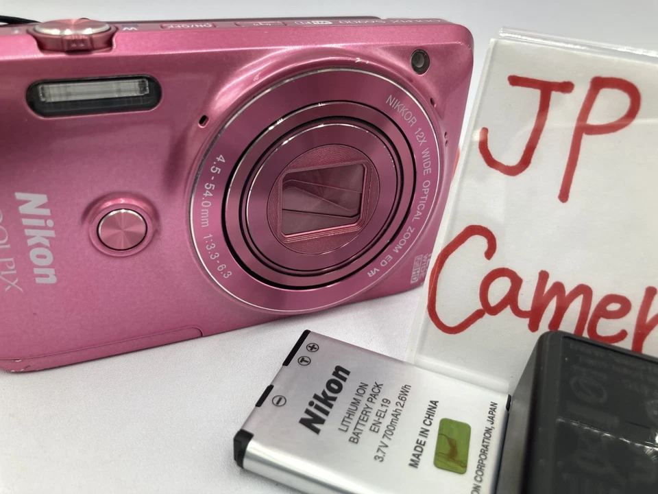 Excellent Nikon Coolpix S6900 pink 16.0MP 12x  Digital Camera 2278 - Image 1 of 4