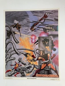 Portafolios de superhéroes de Marvel Cuidado con la sala de peligro 1983 Fastner&Larson - Imagen 1 de 4
