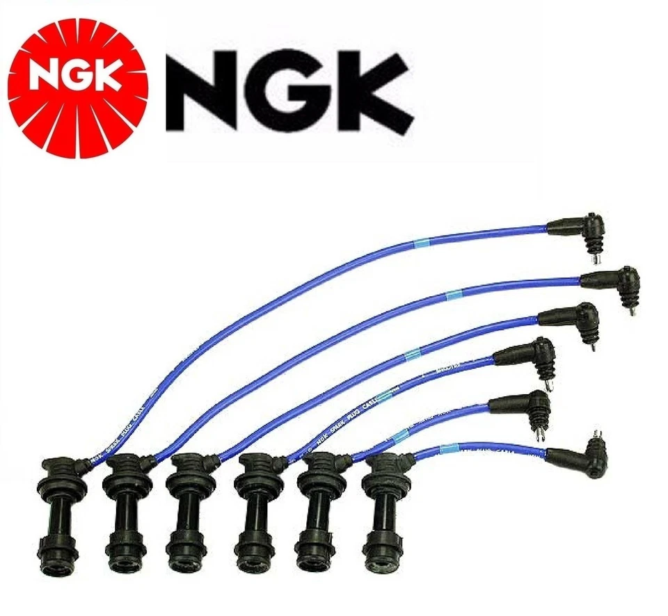 NGK Spark Plug Ignition Wire Set For Toyota Supra (Turbo ) 1987-1993 - Image 1 of 1