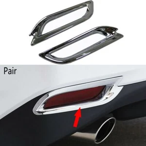 Fit for Toyota Camry 2018-2024 ABS Chrome Rear Bumper fog Light Cover Trim Decor - Picture 1 of 11