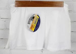 NEW Capezio Dance Team Basics Skort Girls Youth L 10/12 White Skirt Shorts Combo - Picture 1 of 6