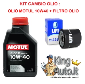 KIT CAMBIO OLIO TAGLIANDO FIAT 500 PANDA 1.2 BENZINA OLIO MOTUL 10W40 + FILTRO - Imagen 1 de 1