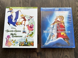 Disney The Sword in the Stone (Blu-ray + DVD + Digital) Edición 60 Aniversario - Imagen 1 de 1