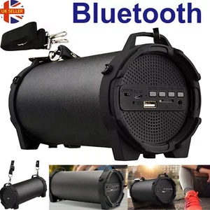 High Bass Ultra Loud Bluetooth Speakers Portable Wireless Speaker Outdoor/Indoor - Picture 1 of 6