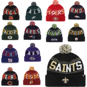 Officially Licensed NFL Jumble Knit Beanie by '47 Brand 482585-J - Picture 1 of 14