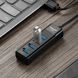 Concentrador USB 3.0 de 4 puertos Yuanxin aluminio de alta calidad con paquete minorista 5 Gbps VELOCIDAD - Imagen 1 de 6