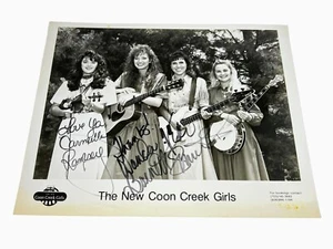 Vintage The New Coon Creek Girls Band Signed 8x10 Photo Vintage Rare Autographed - Picture 1 of 13