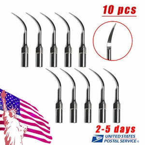 10X SKYSEA Dental Ultrasonic Scaler Perio Scaling Tips Fit EMS Handpiece #P1 - Picture 1 of 6