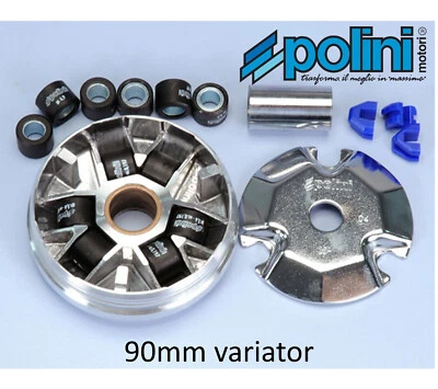 Kit de variador de rendimiento POLINI para Kymco ZX50 y Honda Elite/Dio - variador de 90 mm Foto 1 de 4