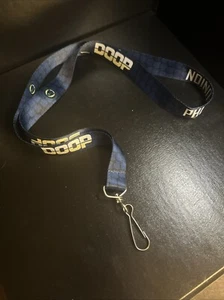 Blue Philadelphia Union Lanyard with Metal Clip Attachment - Picture 1 of 1