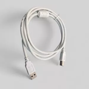 1.5m White USB Cable for HP DeskJet 2820e Printer, Fast Data Transfer - Picture 1 of 4