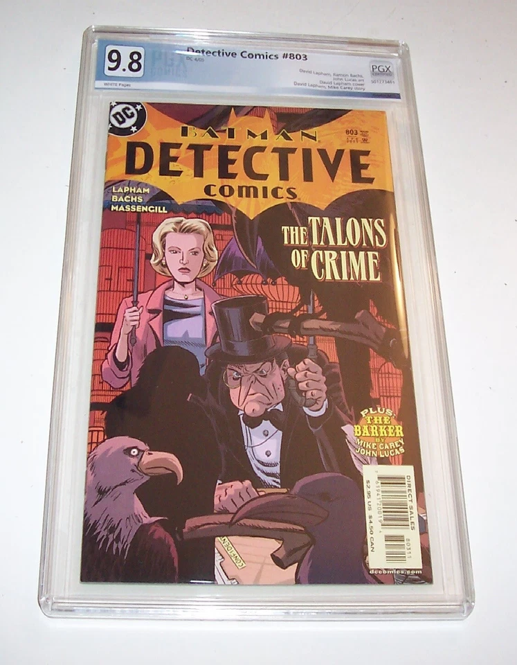 Detective Comics #803 - DC 2005 Modern Age Issue - PGX NM/MT 9.8 - Image 1 of 1