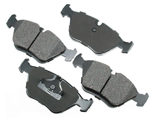 Conjunto de pastilhas de freio dianteiro Akebono 87ZY31G compatível com 1995-1999, 2001-2002 BMW M3 - Imagem 1 de 1
