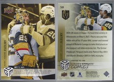 2020-21 Upper Deck Game Dated Moments May Gold /100 Marc-Andre Fleury #50