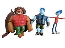 Disney Pixar Onward Action Figures Barley, Ian Lightfoot, & Corey the Manticore