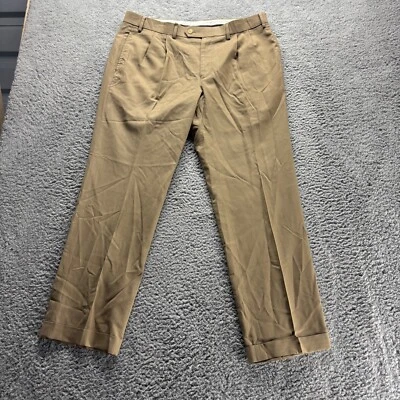 Pantalones chinos Lauren Ralph Lauren para hombre 36x30 lana caqui comodidad total calce recto Foto 1 de 4