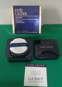 RARE NIB Estee Lauder Lucidity Translucent Loose Powder CAMEO 08 ~Discontinued ! - Picture 1 of 6