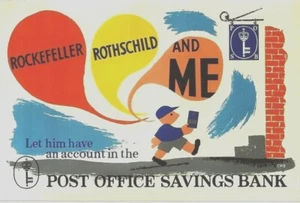 Original Vintage Plakat BANK SPAR KINDER KONTO um 1955 - Bild 1 von 1
