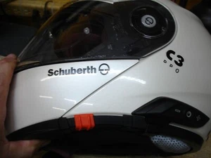 schuberth c3 helmet slide button that allows you to drop your sunshade - Picture 1 of 6
