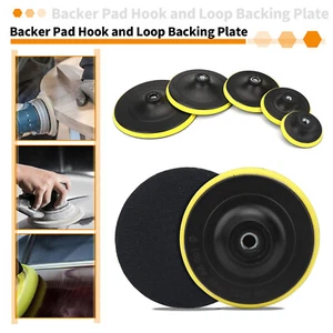 150mm M14/M16 Backer Pad Hook and Loop Backing Plate For Polishing Sander Disc - Picture 1 of 10