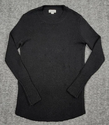 Velvet Graham Spencer Sweater Womans Small Luxury Soft Classic Black Office - Image 1 of 4