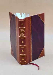 Lettres In?Dites De Philippe Le Bel, Pub. Aux Frais Du Minist?Re [Leather Bound] - Picture 1 of 11