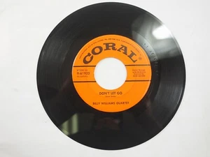 Billy Williams Quartet Baby Baby/Don't Let Go 45RPM 1958 Coral 9-6193 NM - Picture 1 of 5