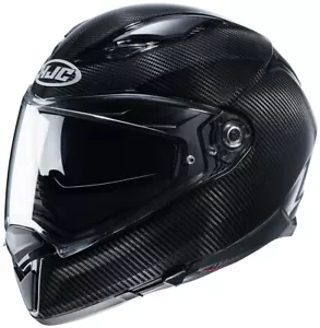 HJC Adult F70 Carbon Motorcycle Helmet Black Size Medium - 0880-1399-05 - Bild 1 von 5