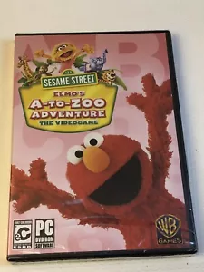 Sesame Street Elmo's A to Zoo Adventure Learn Educational Game PC Win XP Vista 7 - Picture 1 of 10